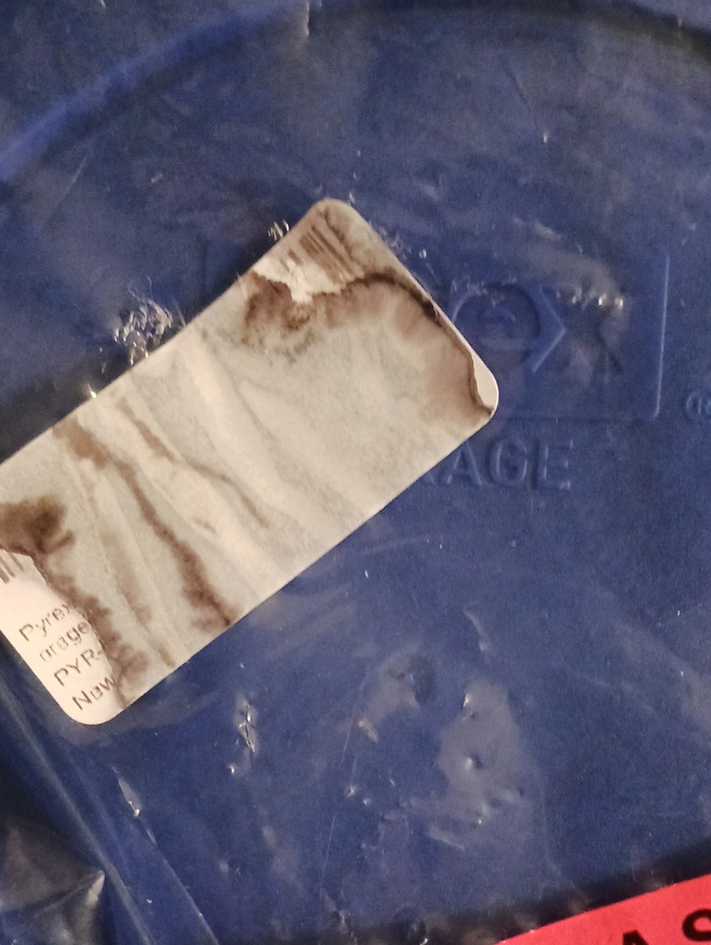 Two 6" Pyrex  Covers - Picture 3 of 3